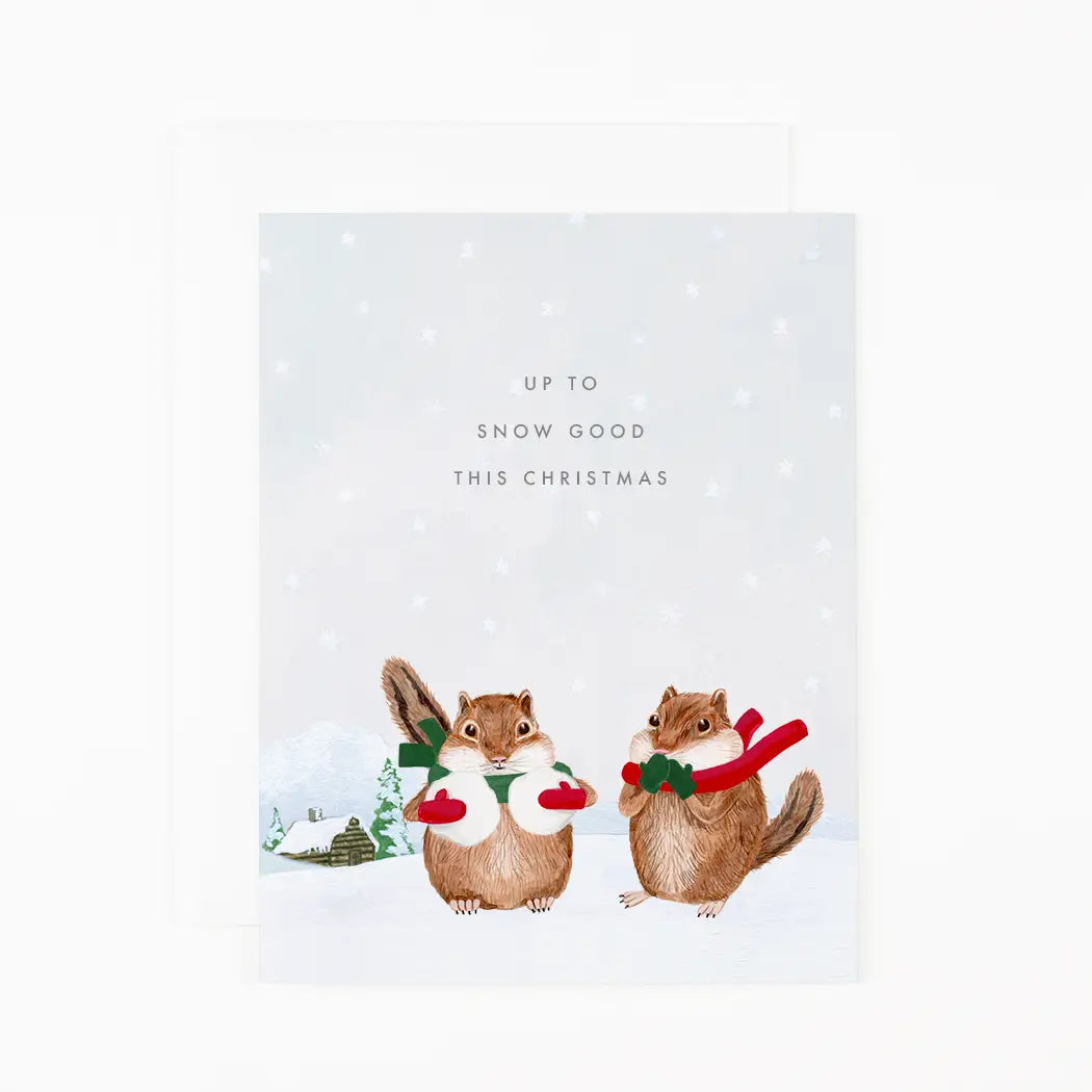 Pack Up To Snow Good Greeting Card (Set of 6)
