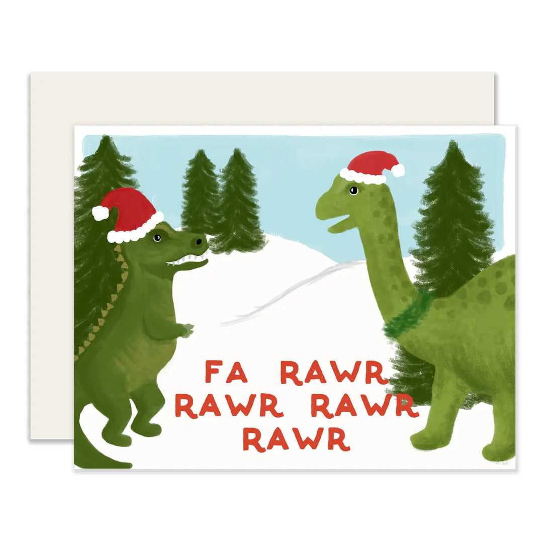 Fa Fawr Rawr Card