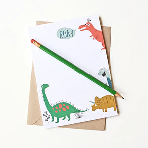 Children's Writing Set: Dinosaur
