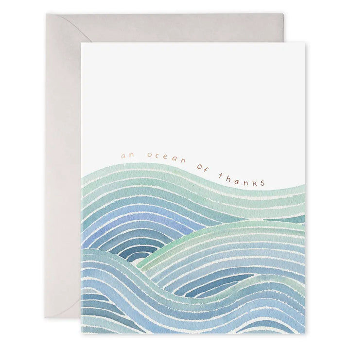 Ocean of Thanks Card (Set of 6)
