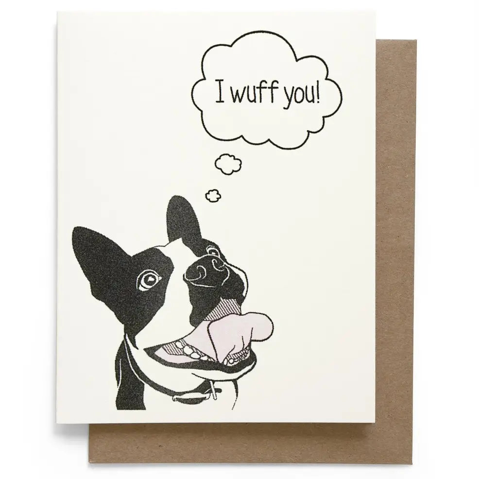 I Wuff You Card