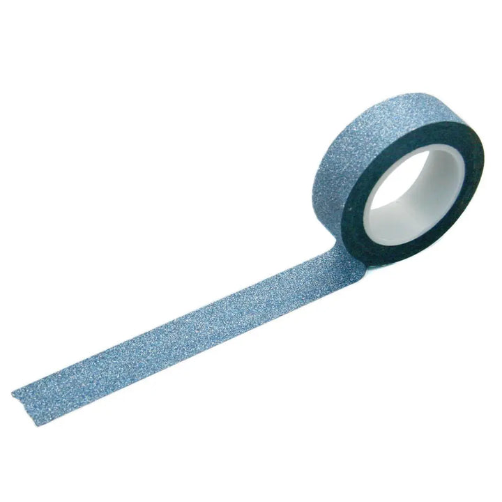 Blue Glitter Washi Tape