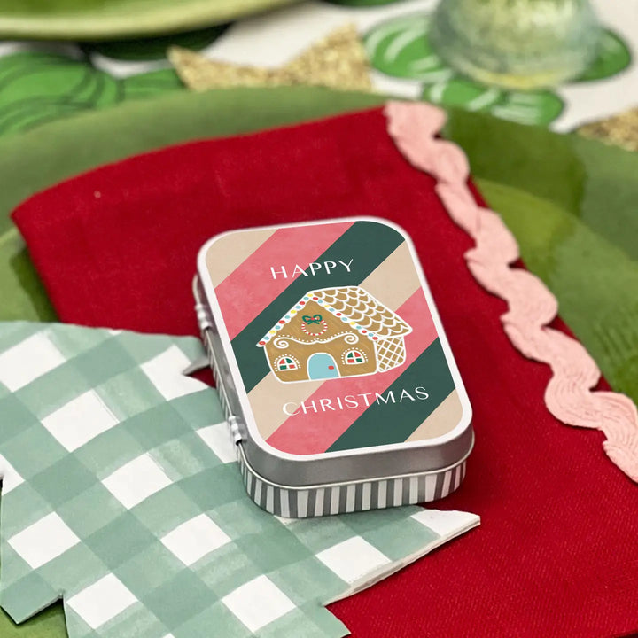 Happy Holidays Christmas Gift Tins