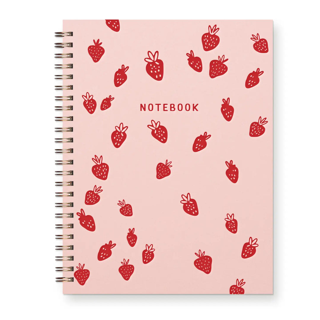 Strawberry Pattern Journal