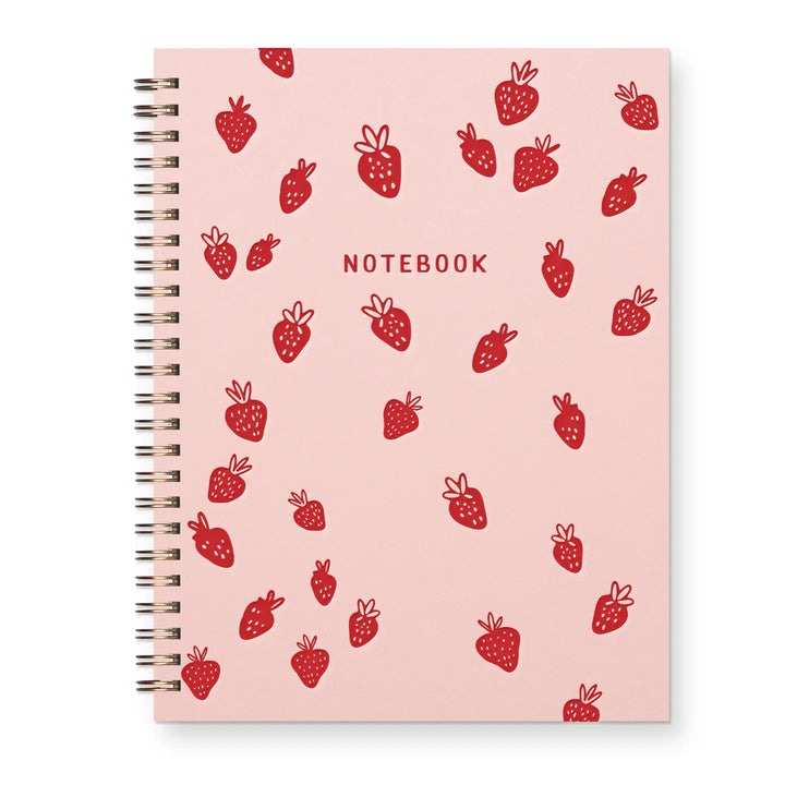 Strawberry Pattern Journal