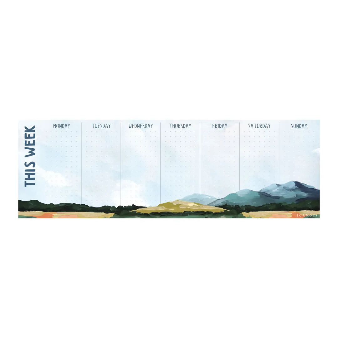 Clio Weekly Notepad
