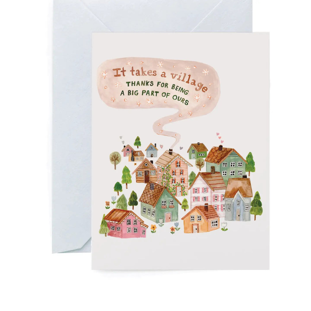 It Takes a Village Card