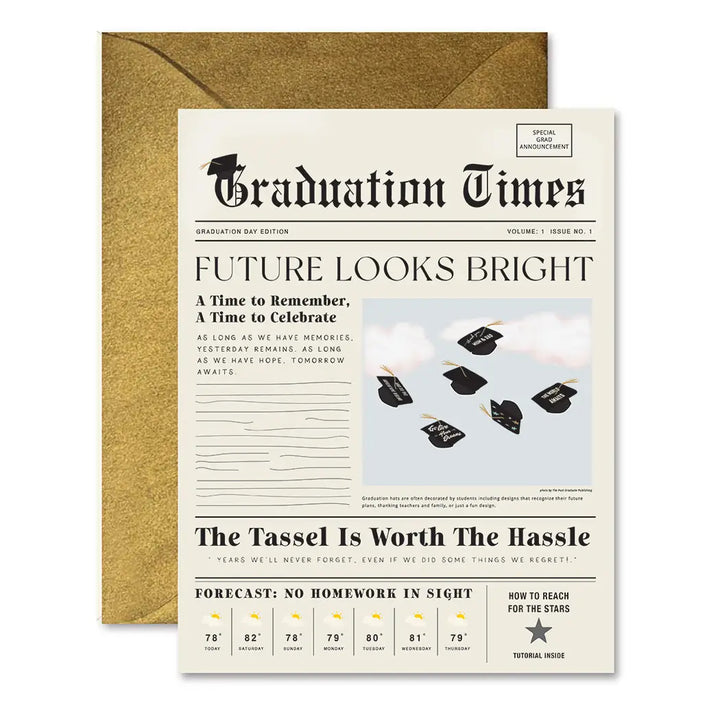 Graduation Times Card