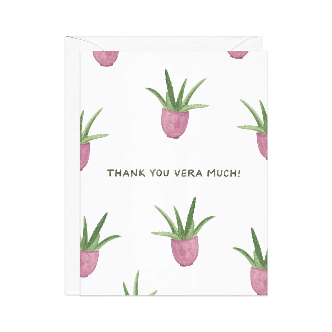 Thank You (Aloe) Vera Much Card (Set of 8)