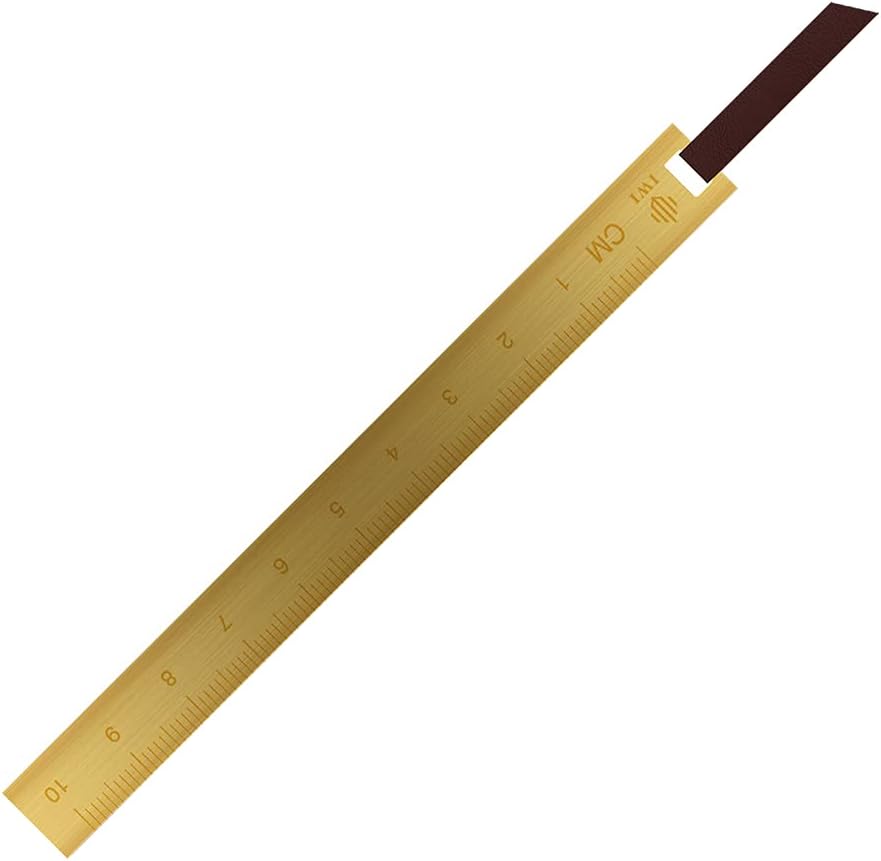 IWI Ruler & Bookmark (Brass)