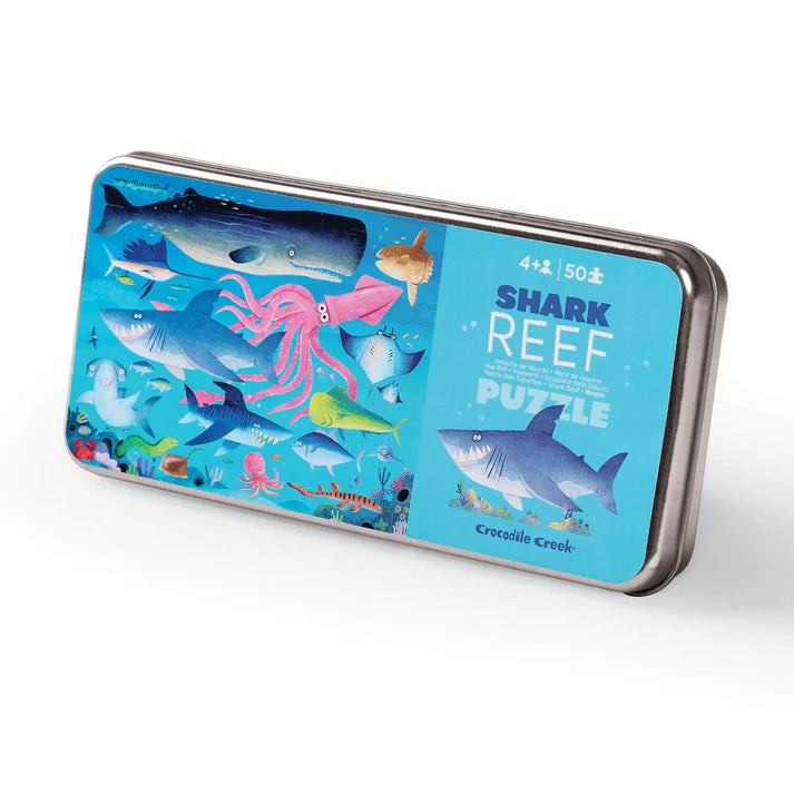 Shark Reef - 50-Piece Tin Puzzle