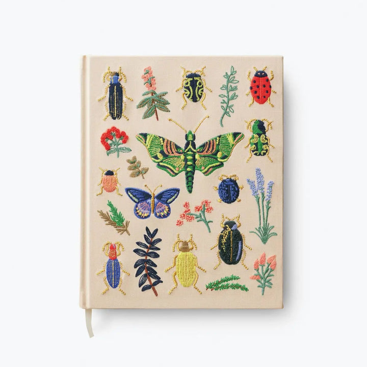 Curio Embroidered Fabric Sketchbook