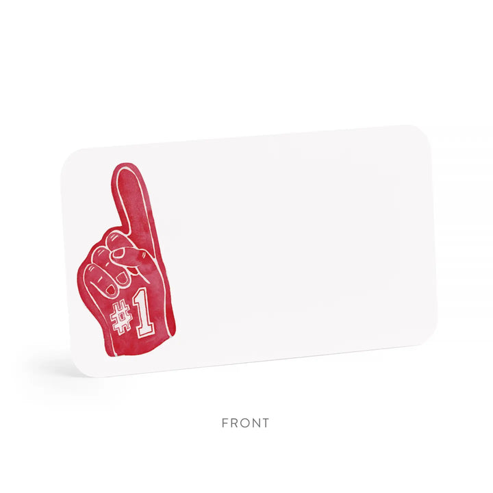 #1 Foam Finger Little Notes