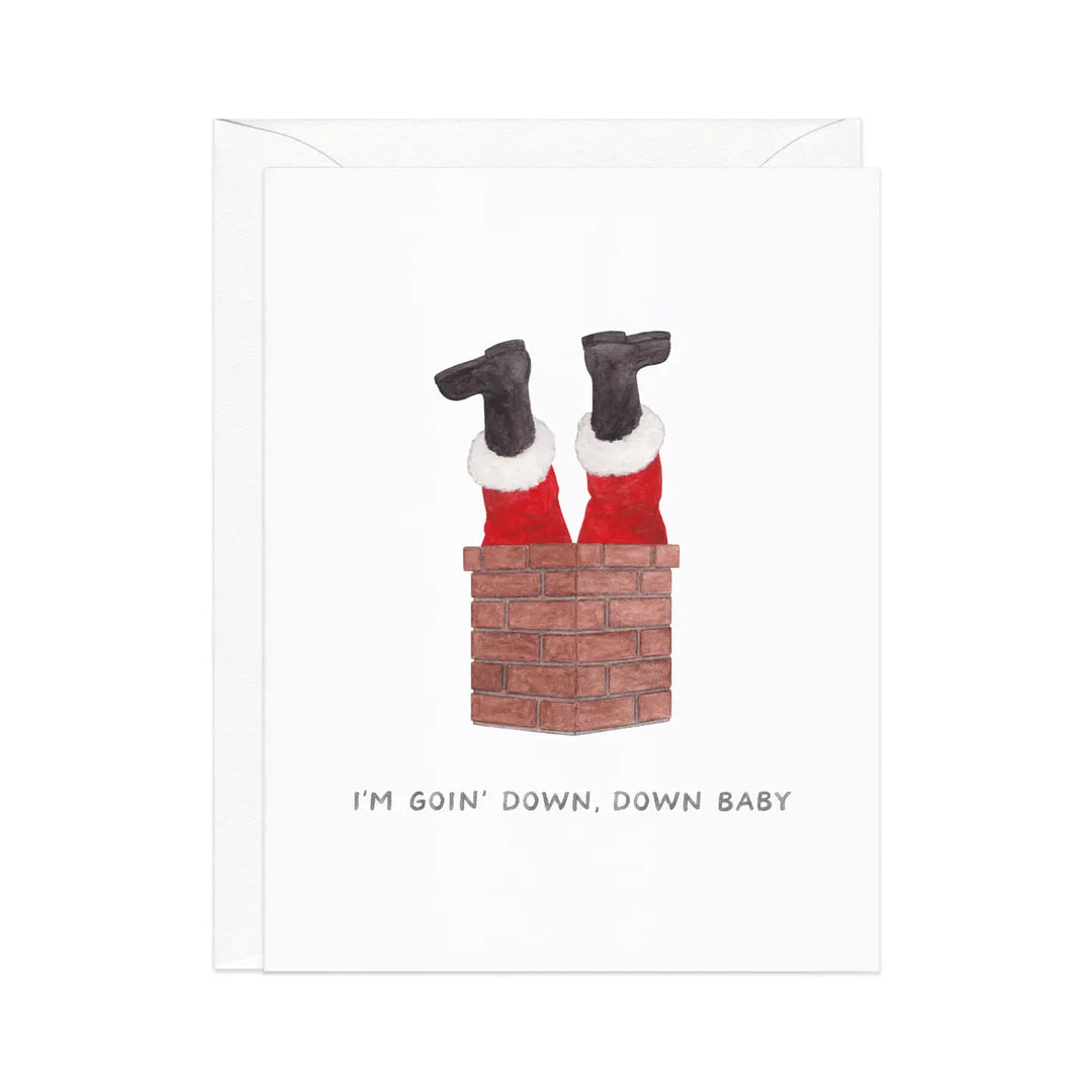 Santa Chimney Card
