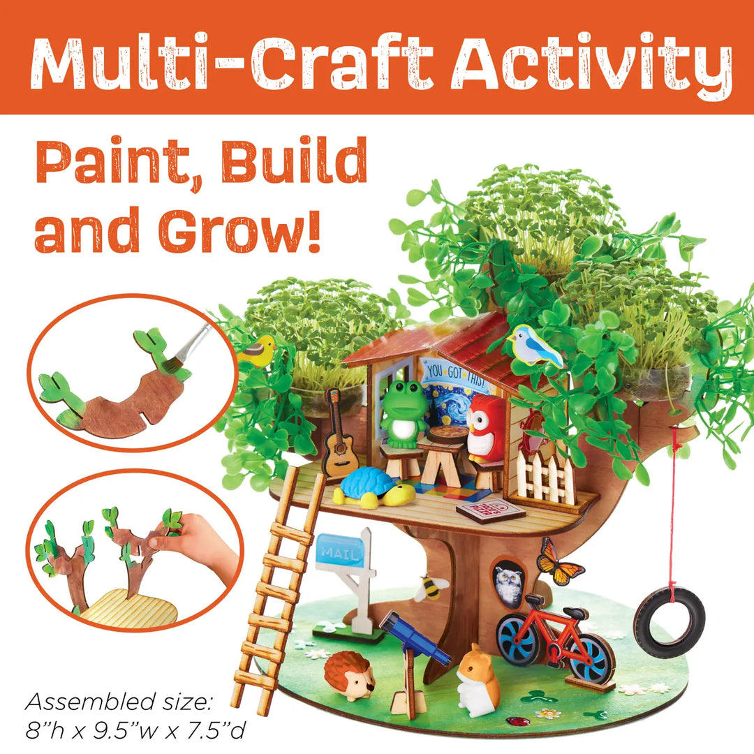 Build & Grown Tree House Craft Kit