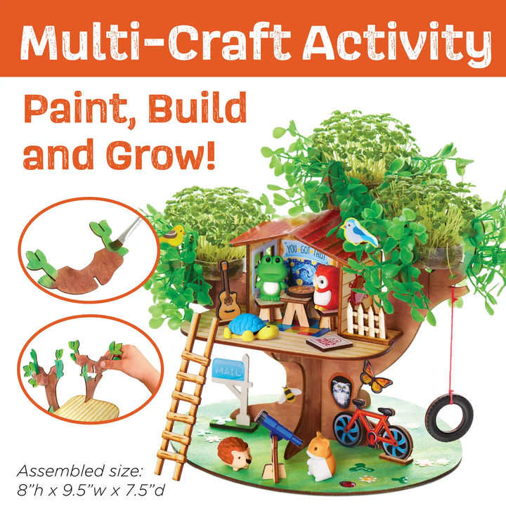 Build & Grown Tree House Craft Kit