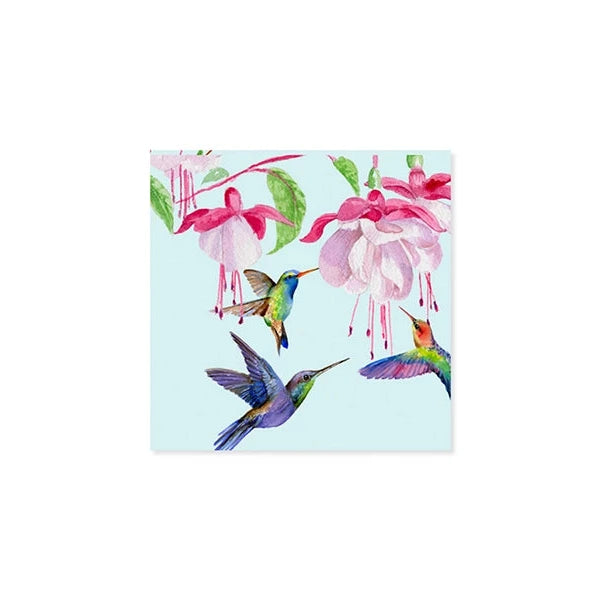 Hummingbirds Trinkets Pop-up Card