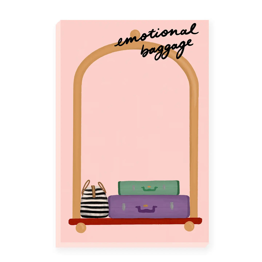 Emotional Baggage Notepad