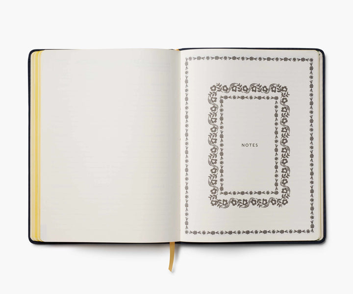 Wildwood 12-Month Embroidered Bookbound Planner (Jan-Dec 2026)