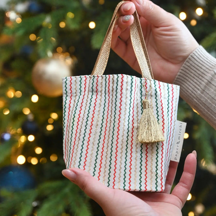 Fabric Gift Bag - Tote Style (Small)