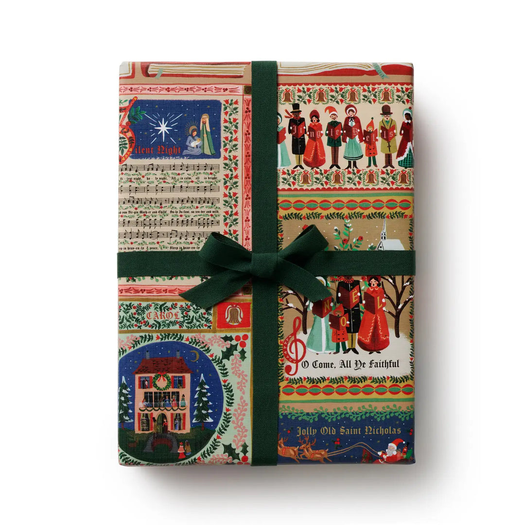 Christmas Carols Continuous Wrap