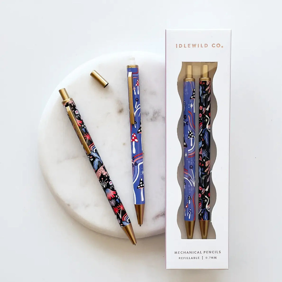 Mushroom Menagerie Mechanical Pencils