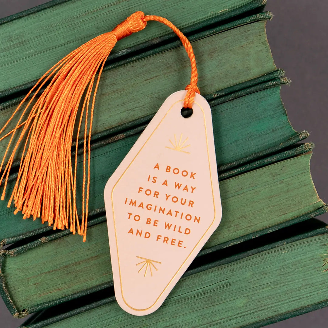 Your Imagination Vegan Leather Bookmark
