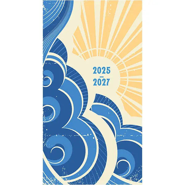 Sun and Sea 2026 Two-Year-Plus Pocket Planner (Aug 2025 - Dec 2027)