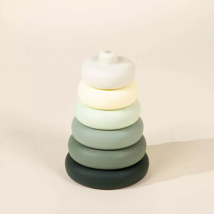 Set of 6 Silicone Stackable Rings