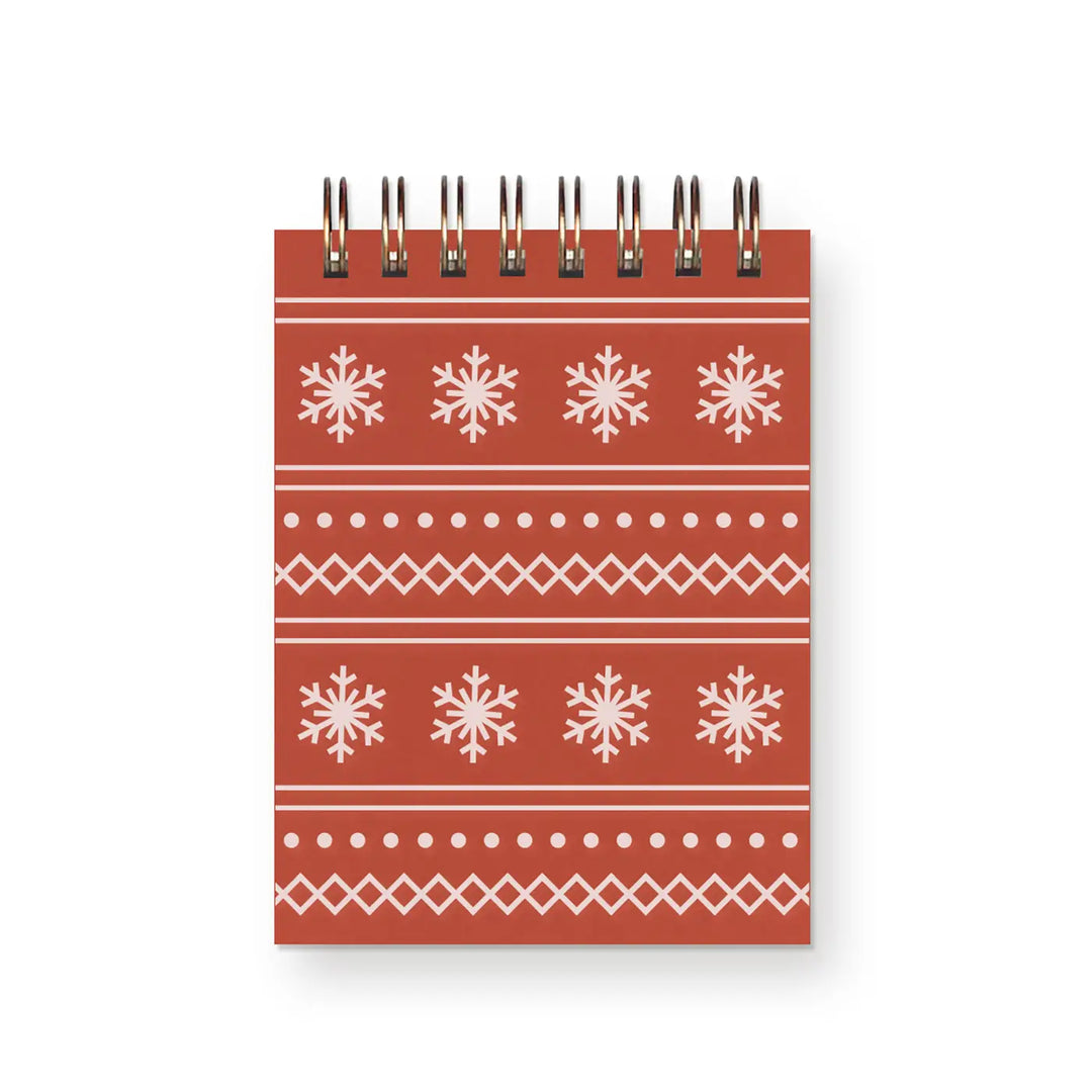 Christmas Sweater Mini Jotter Notebook