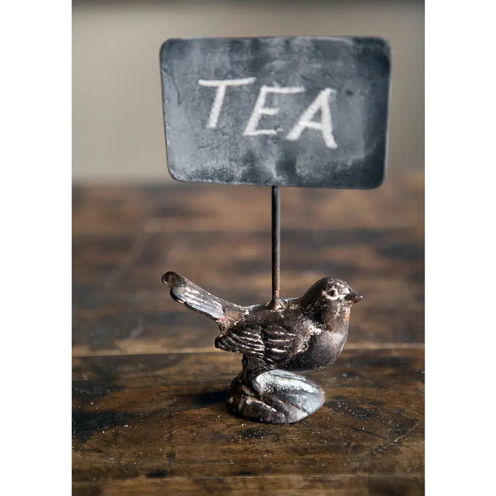 Bird Chalk Board Sign