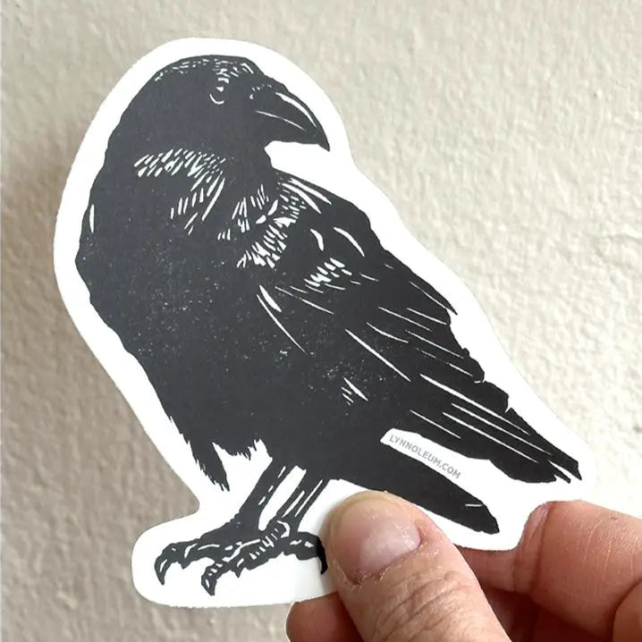 Raven Vinyl Sticker