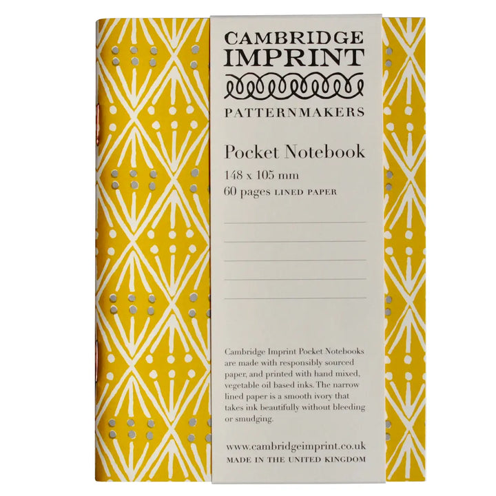 Cambridge Imprint Pocket Notebook (multiple colors)