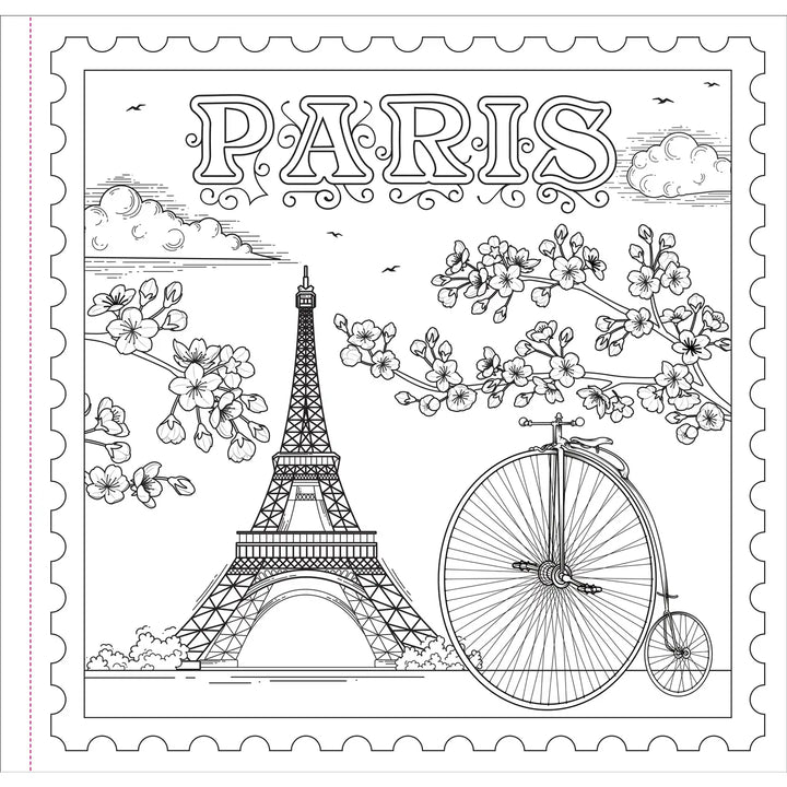 Ephemera Adult Coloring Book