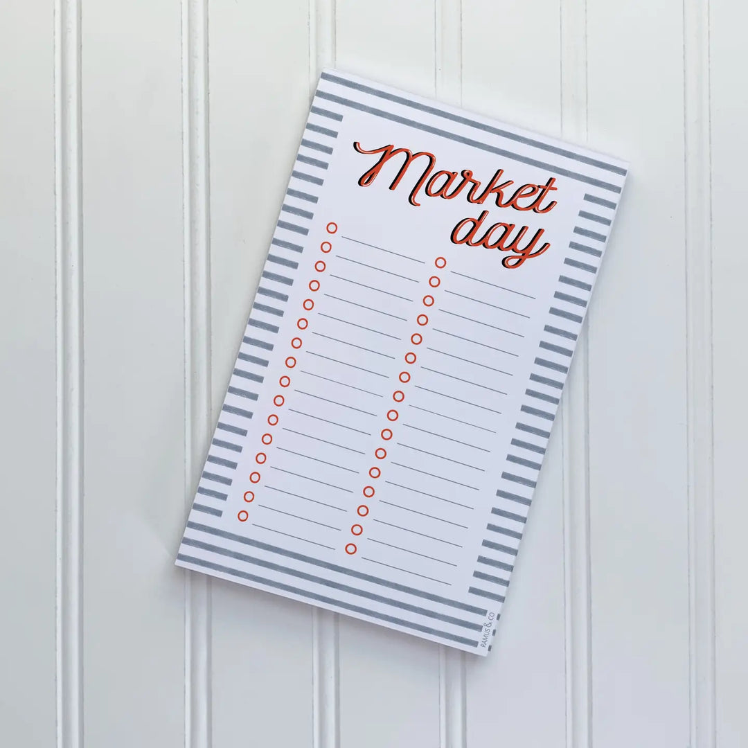 Market Day Stripes Notepad