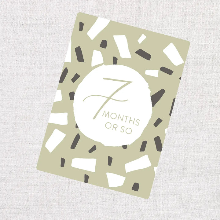 Monthly Baby Milestone Cards