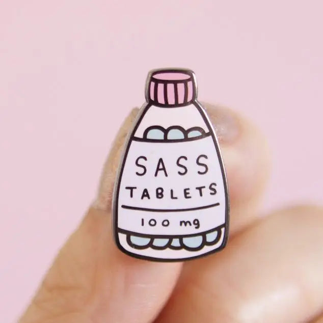 Sass Tablets Enamel Pin