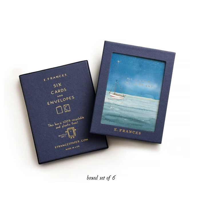 Holiday Sailboat Card (Set of 6)