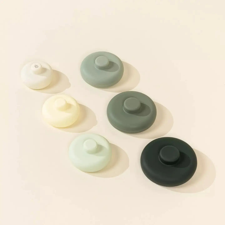 Set of 6 Silicone Stackable Rings