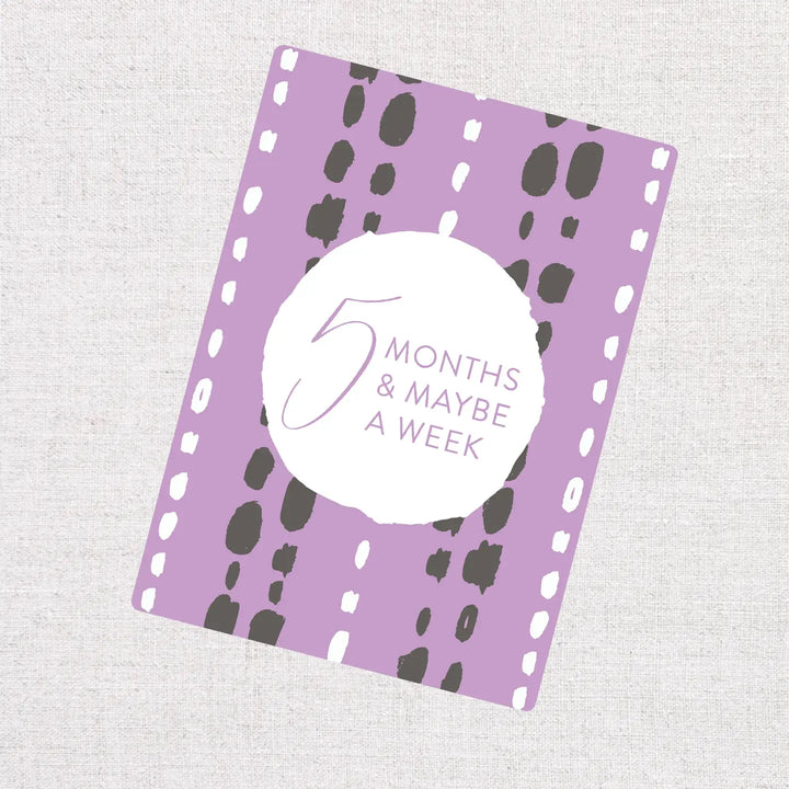 Monthly Baby Milestone Cards