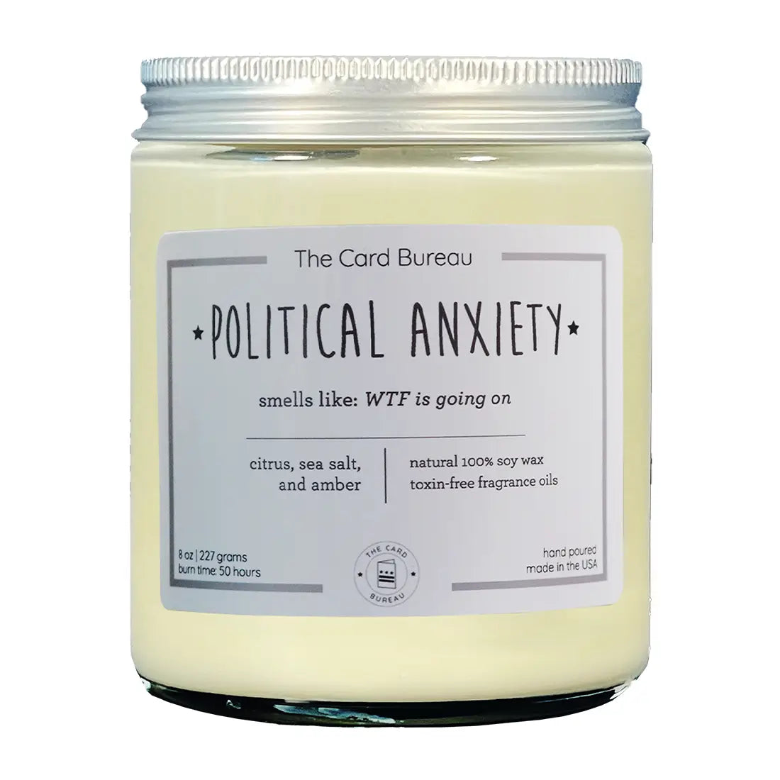 Political Anxiety Soy Candle