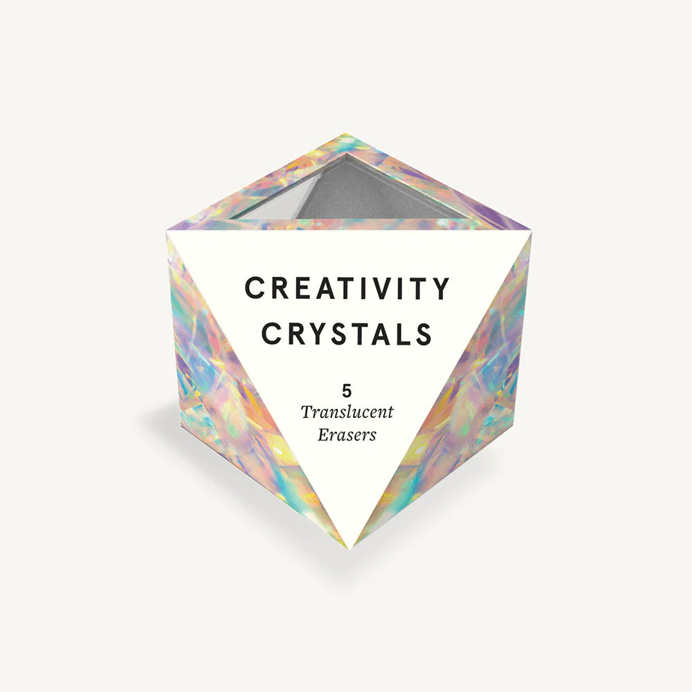 Creativity Crystals (Set of 5 Translucent Erasers)