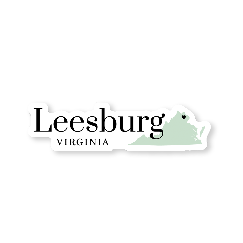 Leesburg, VA Sticker