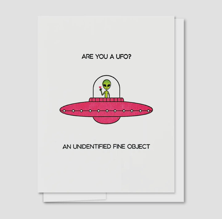 Unidentified Fine Object Card