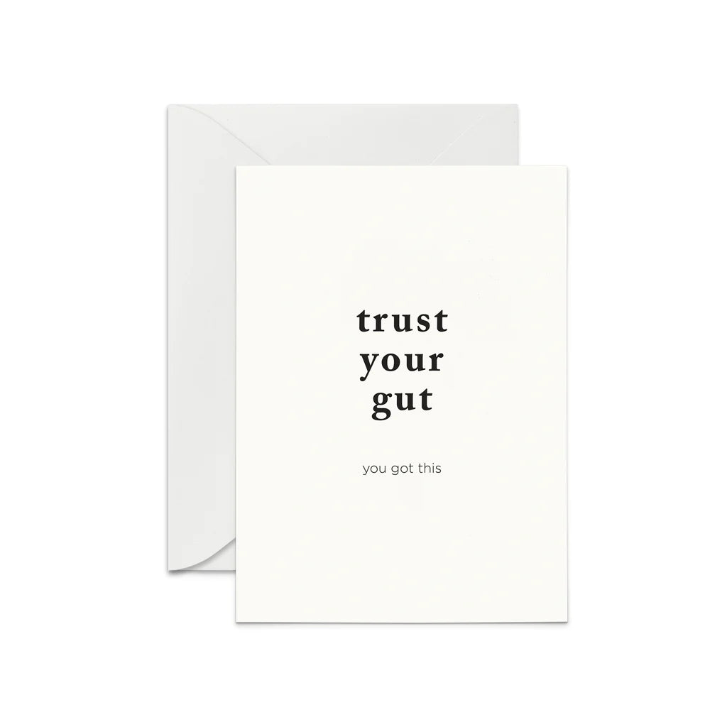 Trust Your Gut Card