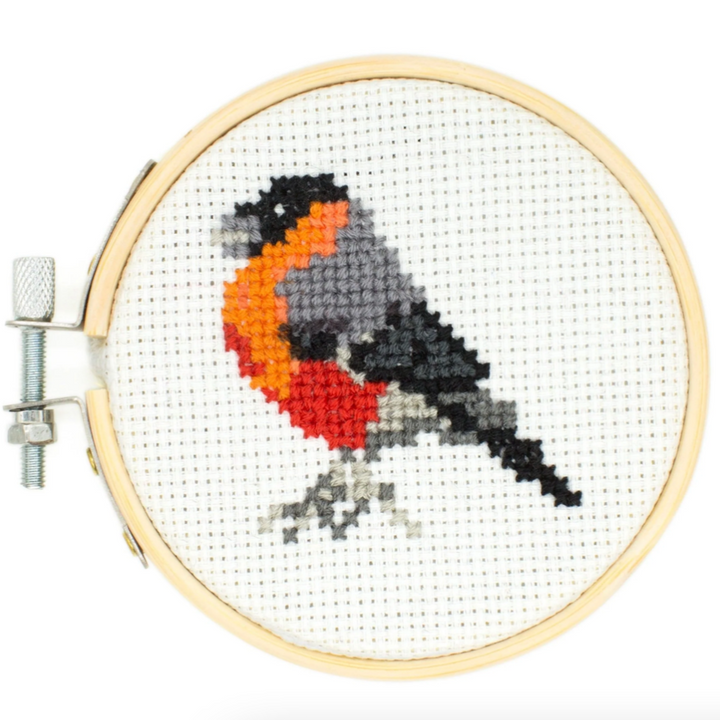 Bird Mini Cross Stitch Embroidery Kit