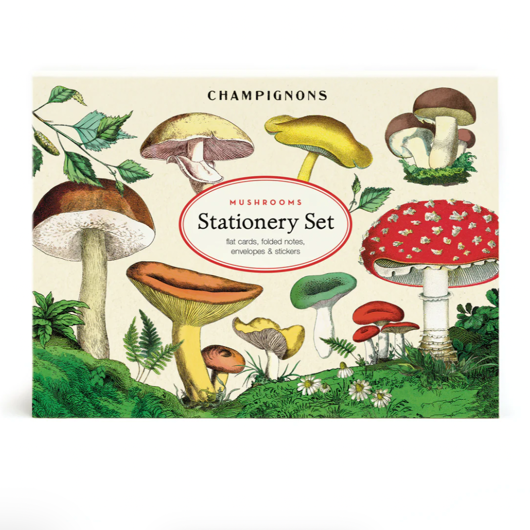 Mushrooms Stationery Set