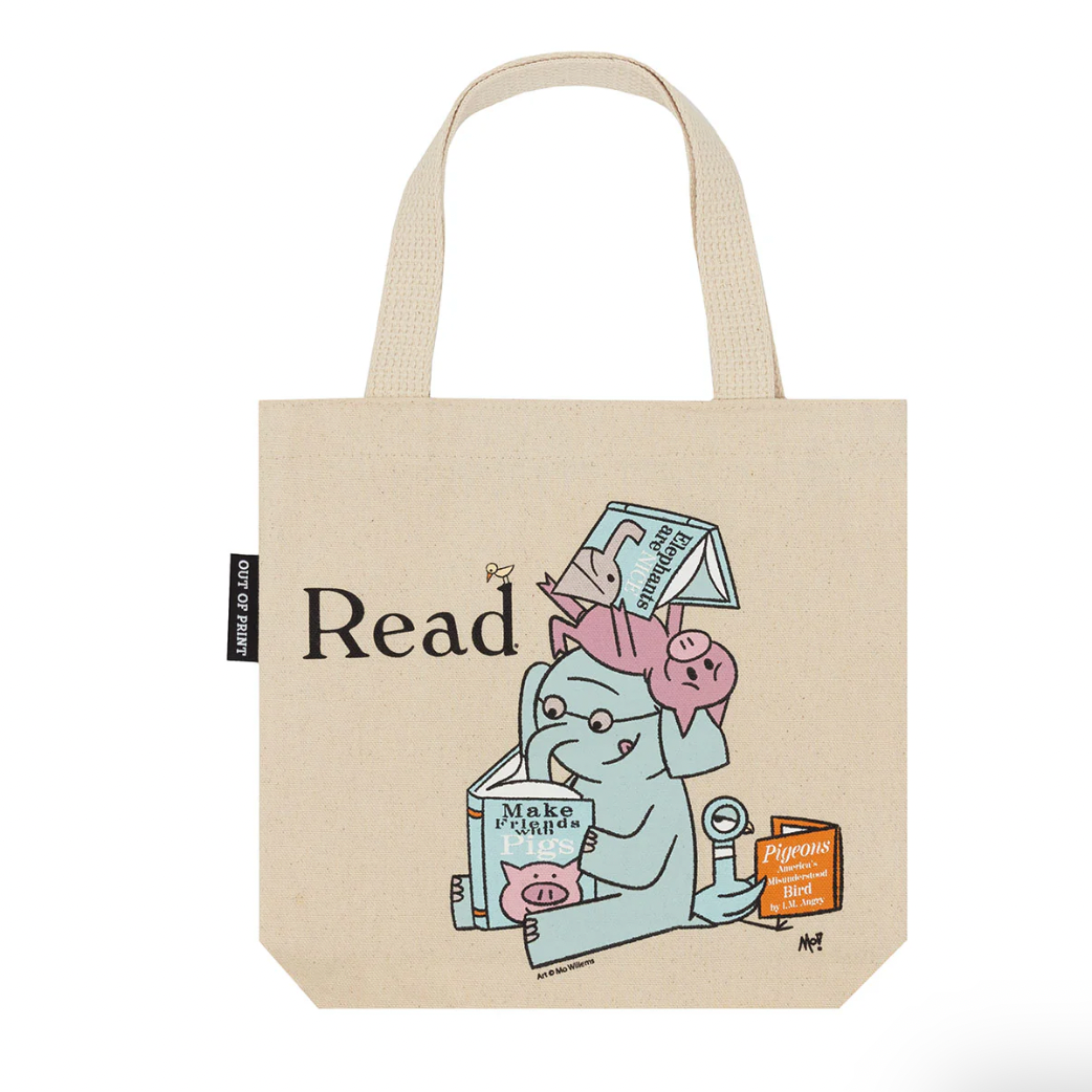 Elephant and Piggie Read Mini Tote Bag
