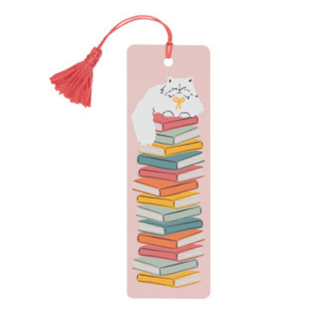 Cat Stack Bookmark