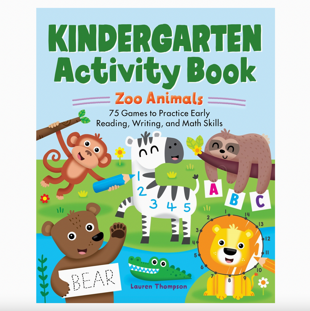 Kindergarten Activity Book: Zoo Animals